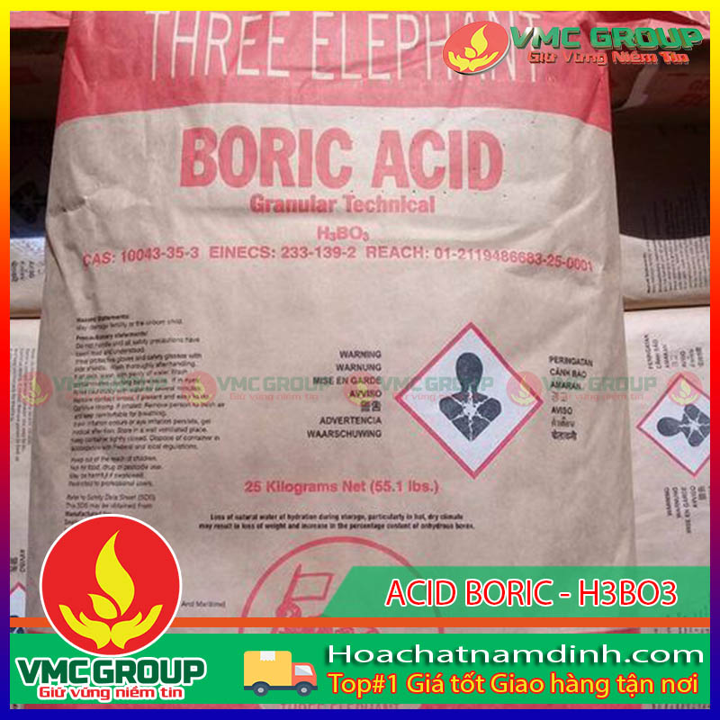 AXIT BORIC (H3BO3) 99,5% MỸ VH